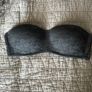 PINK by Victoria’s Secret wireless strapless lace bandeau